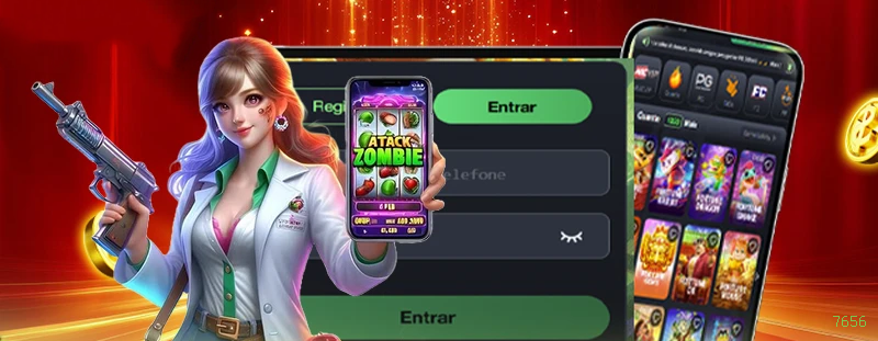 Comparação APP mobile vs versão web da 7656